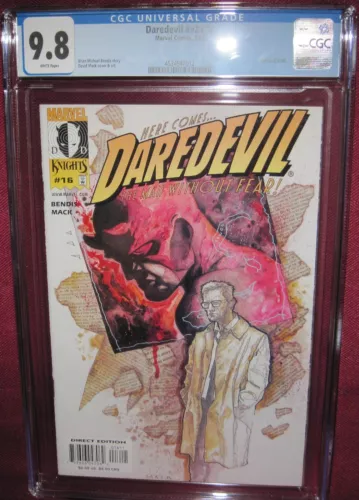 DAREDEVIL #16 MARVEL COMIC 2001 CGC 9.8