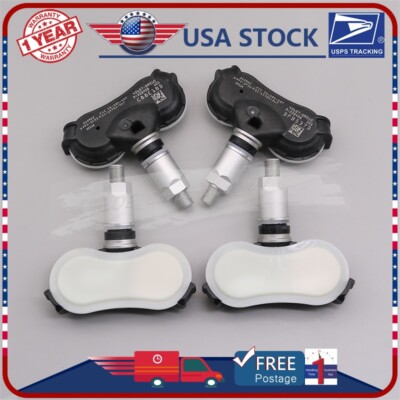 4Pcs Tire Pressure Monitor Sensor TPMS For 2014-18 Toyota Highlander RAV4 315Mhz