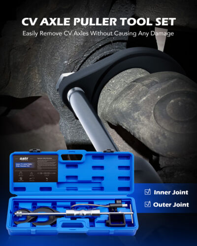 OMT CV Joint Puller Slide Hammer CV Axle Half Shaft Puller Removal Tool Kit - Picture 2 of 8