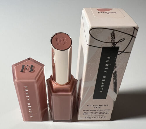 Fenty Beauty Blaz'd Donut 01 Gloss Bomb Stix High-Shine Gloss Stick New in Box