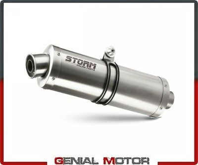 Storm by Mivv Oval Stainless Steel Discharges for Suzuki Tl 1000 R 2001 01