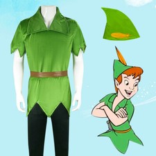 Costume Peter Pan Toon Studio Per Bambino - Taglia 5-7 Anni, Completo Con Accessori - Foto 10