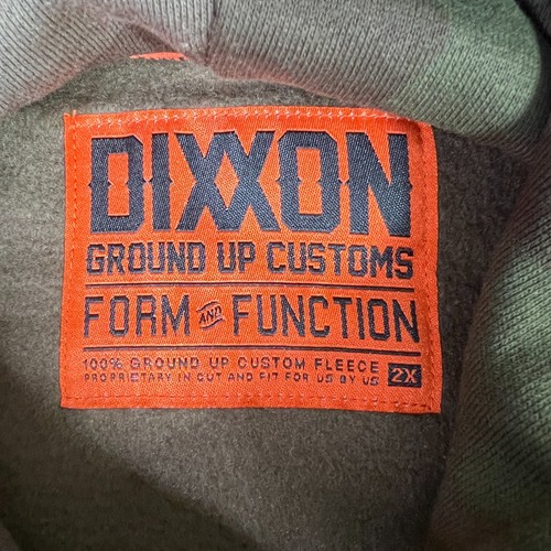 Dixxon Flannel Co Hoodie Mens 2X Green Camouflage Fleece Sweatshirt Pullover - Picture 4 of 11