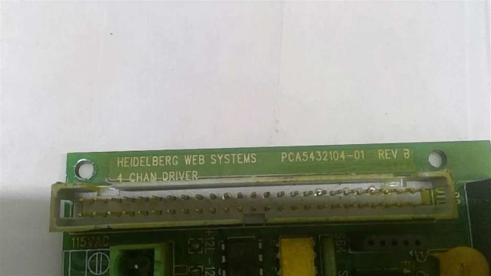 海德堡 PCA5432104-01 SN-12580 板 — 第 2/4 张图片
