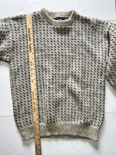 Suéter Pullover Beige Manga Larga Para Hombre ALPS Resistente Exterior Talla L Usado en Excelente Condición - Imagen 3 de 6