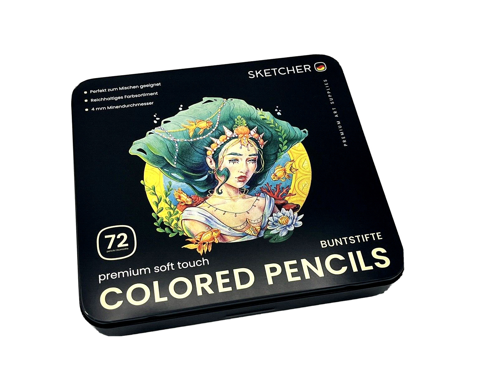 Premier Colored Pencils Complete Set Of 72 Assorted Colors G