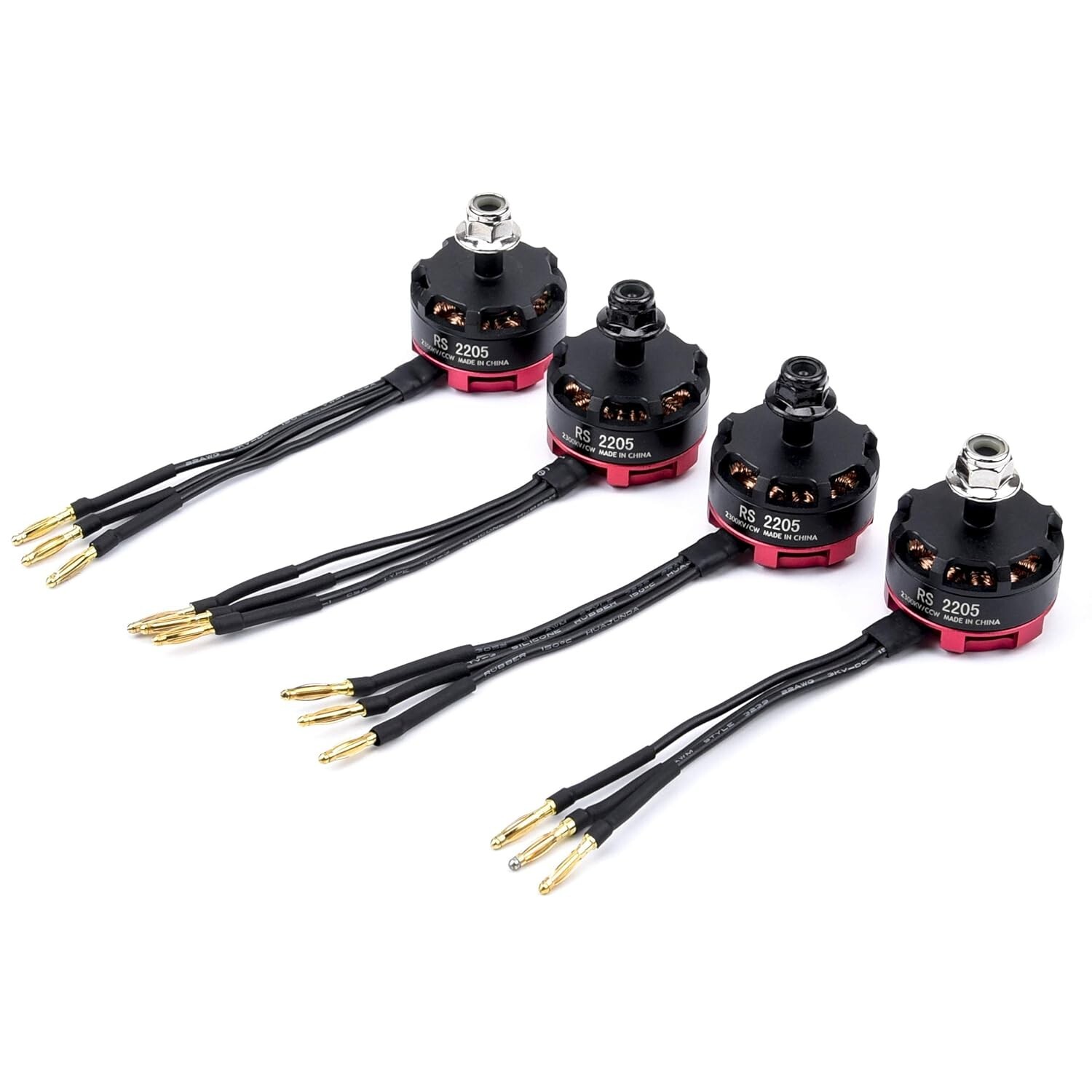RS2205 2300KV Brushless Motor CW/CCW 3-4S RC Motors for FPV Racing Drone FPV ...