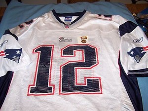 New England Patriots Tom Brady Jersey Reebok Sz 2xl 12 Ebay