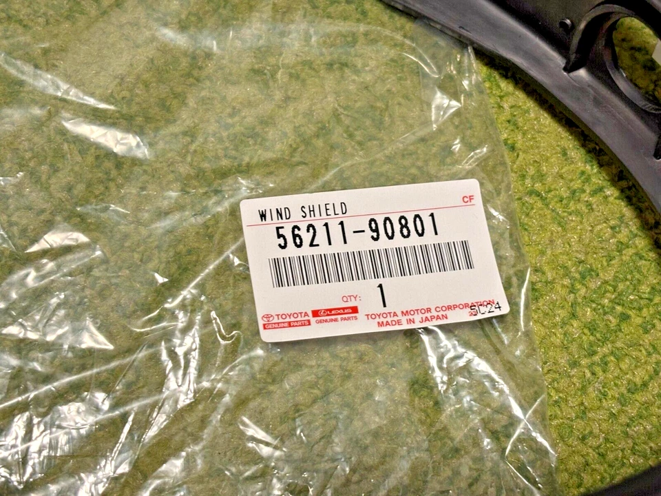 丰田正品陆地巡洋舰 FJ40 BJ40 前挡风玻璃 Weatherstrip 密封原始设备制造商 JDM — 第 2/4 张图片