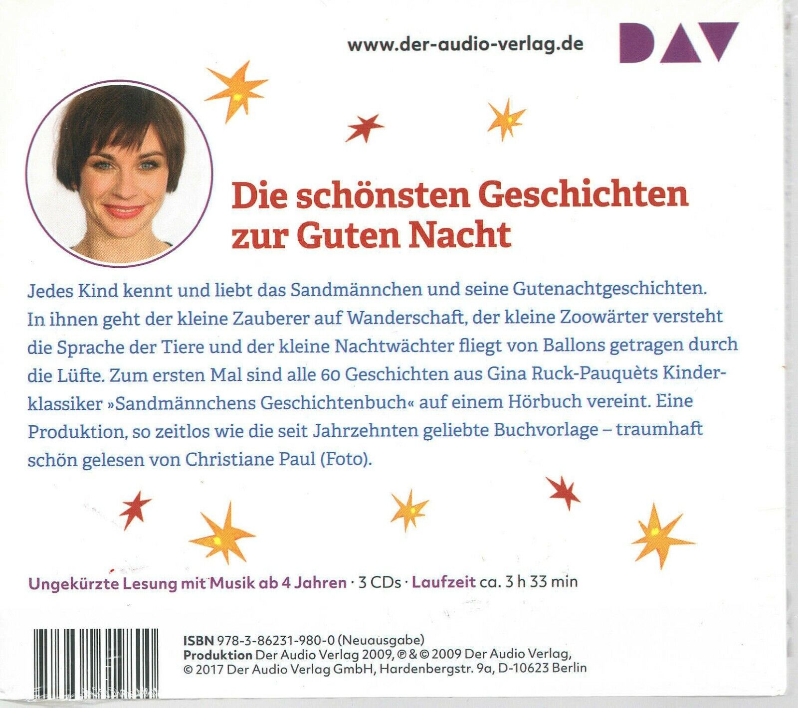 Thumbnail - Cd - Sandmännchens Geschichtenbuch - Alle 60 Gutenachtgeschichten Von