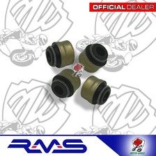 KIT 4 GOMMINI PARAOLI TENUTA VALVOLA PIAGGIO BEVERLY RST 4T 4V IE 300 2014 2015