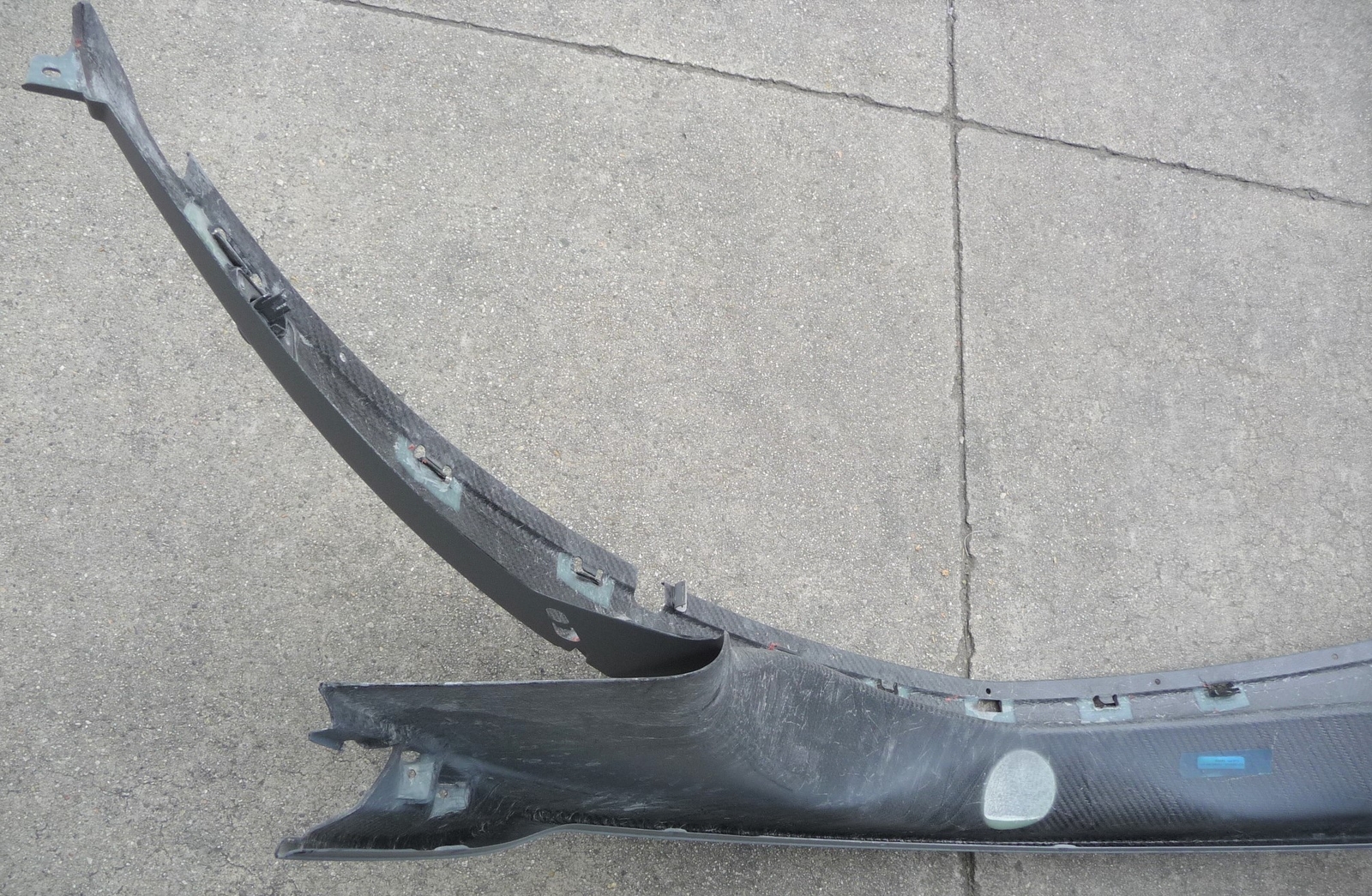 2016-2019 McLaren 570S Front Bumper Lower Portion Carbon Fiber 13A6651MP OEM
