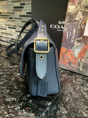 COACH 1941 Glovetanned Leather Rambler Crossbody shoulder Bag