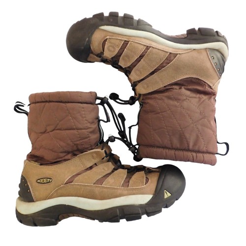 Keen Shellback Keep Warm Boots -25F 200g Insulation Women 7.5 Brown Beige - Afbeelding 1 van 8