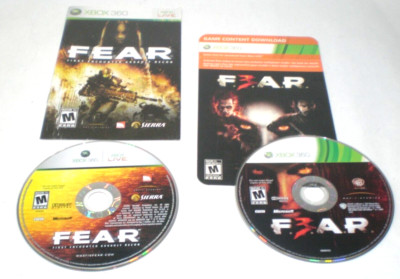 【中古】「非常に良い」（輸入版:北米）F.E.A.R. : First Encounter Assault Recon - Xbox360 Xbox 360 FEAR First Encounter Assault Recon + FEAR 3 Disc with
