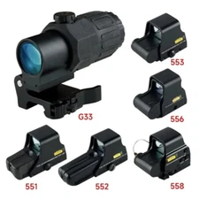 551 552 553 558 Red Green Dot Holographic Sight Scope G33 Hunting Reflex Sight