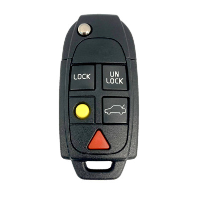 OEM Electronics VOLVO Keyless Remote Fob 5B Flip Key UNCUT For VOLVO LQNP2T-APU