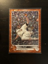 2022 Topps Update Base Orange Ice Foilboard #US106 Darin Ruf /299 Giants PWE