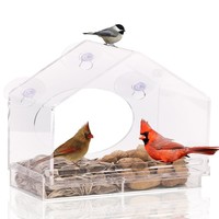Spring Sale Large Premium Window Bird Feeder. Guaranteed For Life. Includes... on sale Spring Sale Large Premium Window Bird Feeder. Guaranteed For Life. Includes... on sale