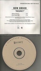 New Order Regret | eBay