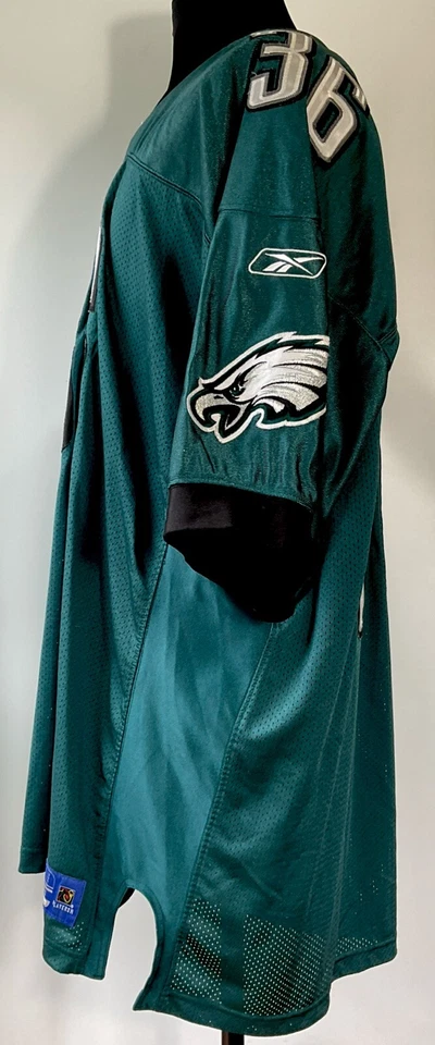 Camiseta cosida vintage Reebok Philadelphia Eagles Brian Westbrook #36 talla 56 Foto 4 de 4