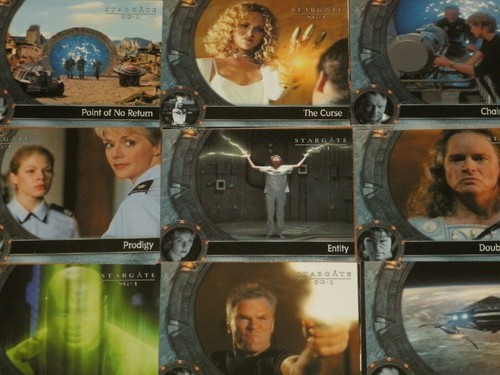 STARGATE SG.1 'Season Four' Base Set Of 72 Trading Cards Rittenhouse Sci-Fi - Picture 3 of 3