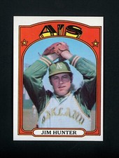 Jim Hunter 1972 Topps (HOF) Oakland A's #330 NM-MT