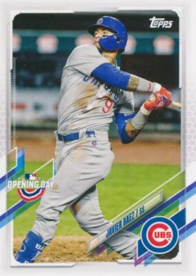 2021 Topps Opening Day #170 JAVIER BAEZ - Chicago Cubs