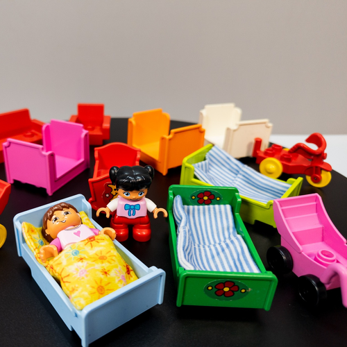 Lot de 1 kg LEGO DUPLO au choix - figurines animaux pierres véhicules ferme chantier - Photo 6/21