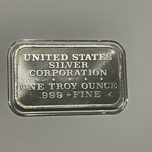 The Phoenix U.S. Steam Vessel Ingot Bar 1 Troy Oz .999 Fine Silver Rare Medal - Picture 6 of 8