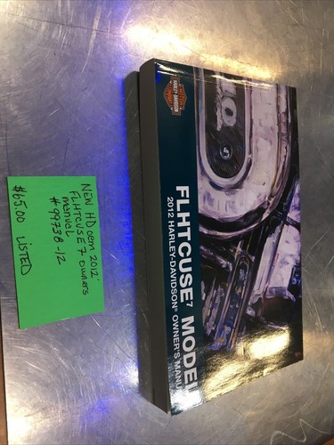 Harley Davidson oem 2012’ FLHTCUSE7 Owners Manual #99738-12