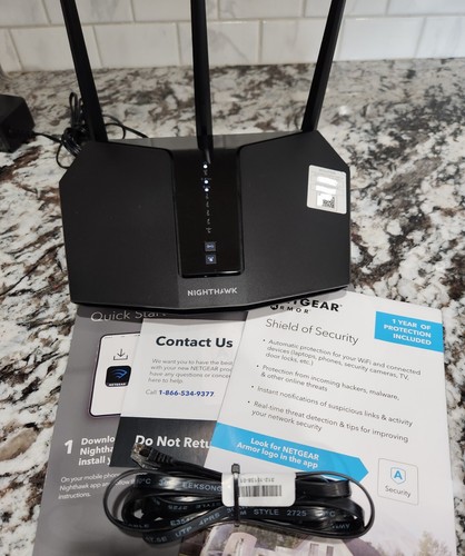 Router NETGEAR Nighthawk AX2400 5-Stream Doble Banda WIFI 6 RAX30 ¡PROBADO! - Imagen 2 de 12