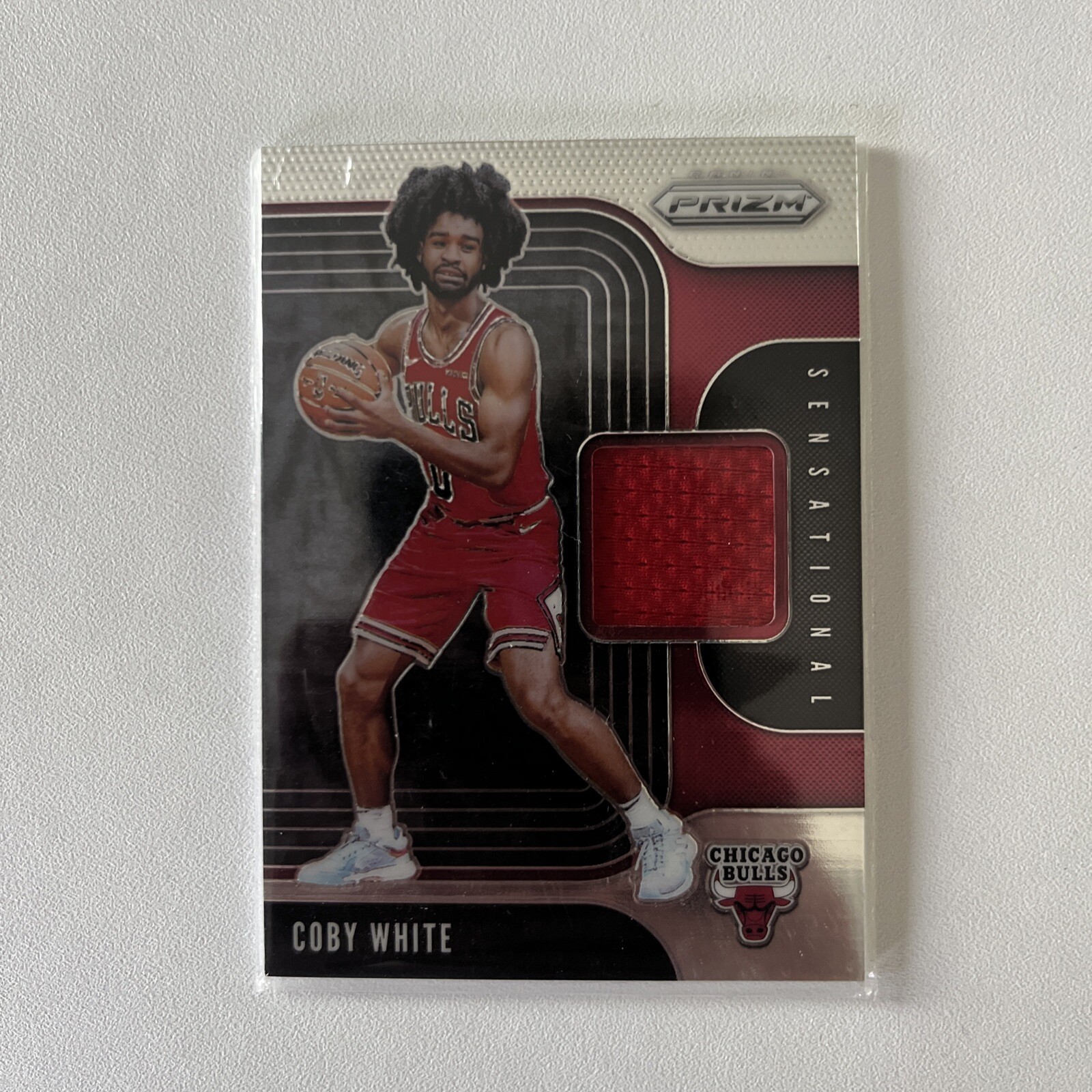 PSA 10 2019 Panini Prizm Coby White Rookie RC Sensational Swatches Jersey #CWT