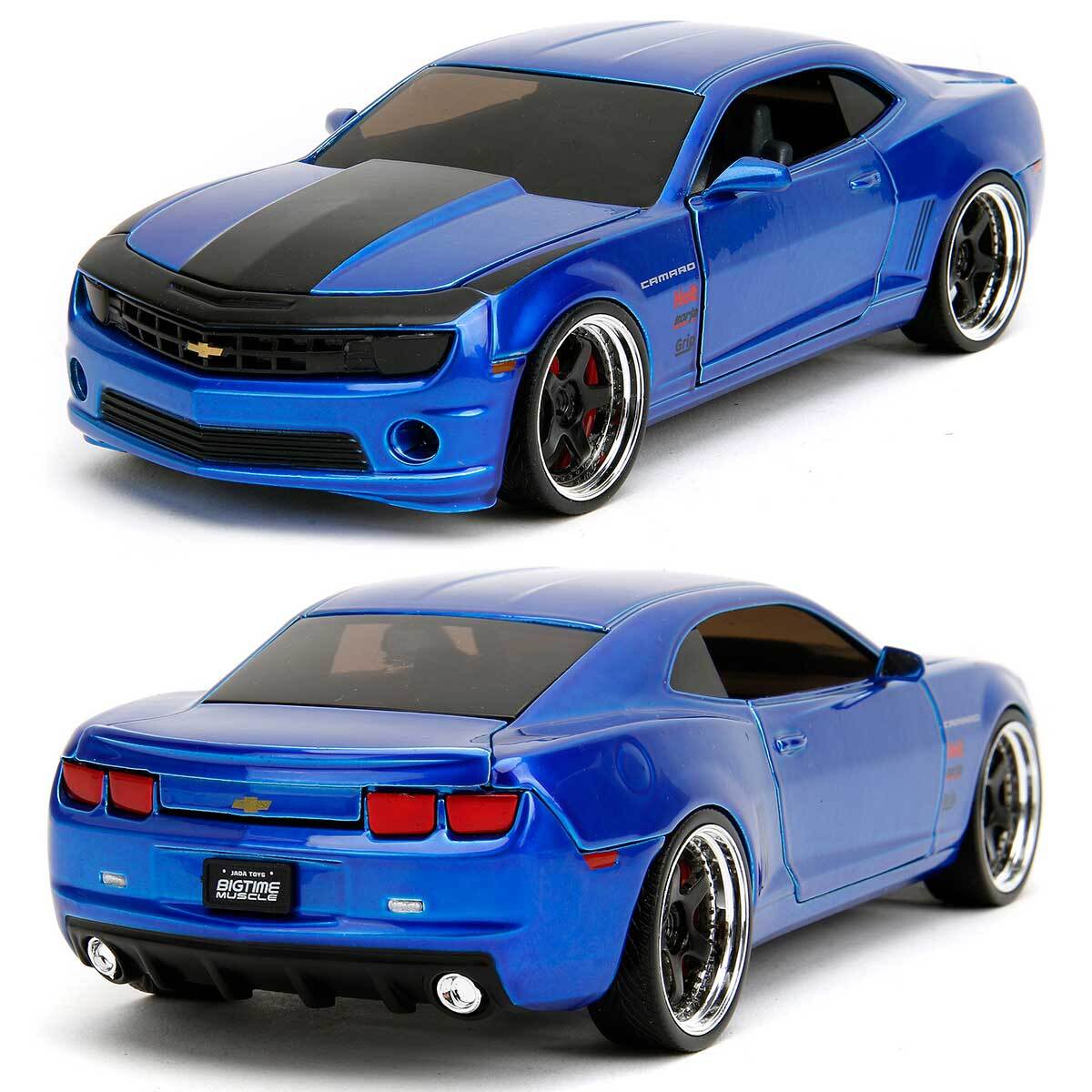 Jada Toys Bigtime Muscle Series: 2010 Chevy Camaro (Blue) 1/24