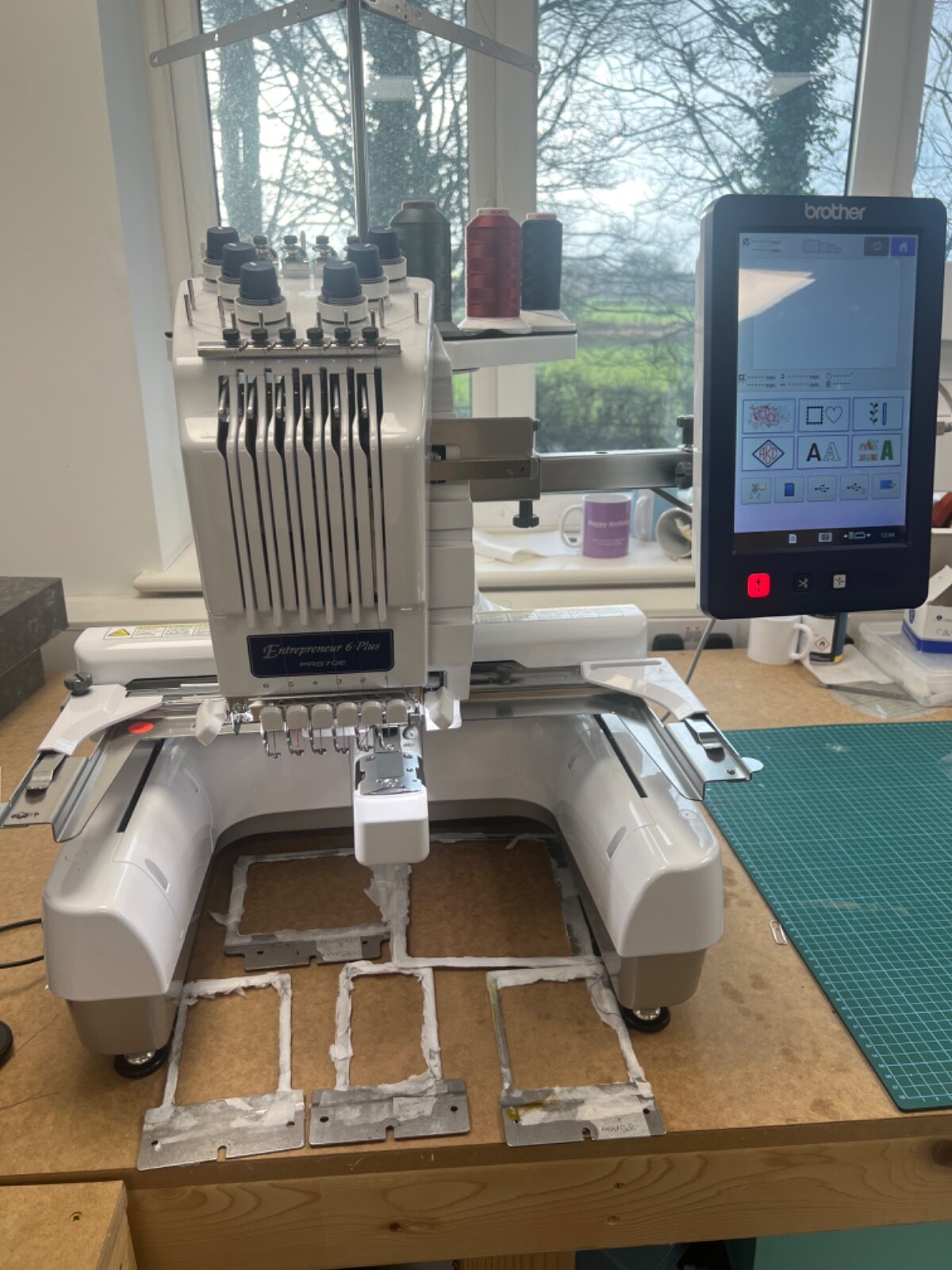 Brother Embroidery Machine 6 Needle PR670E eBay