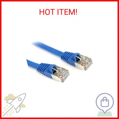 StarTech.com 3 ft Cat5e Blue Snagless Shielded RJ45 F/UTP Cat 5e Patch Cable - 3