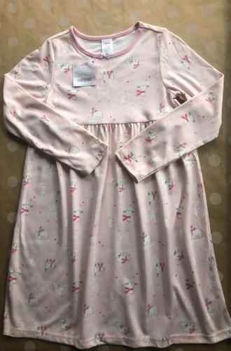 NWT Gymboree 2006 Pink Polar Bears Nightgown Sleepwear Gown 6 7 8 9 10 - Picture 23 of 33