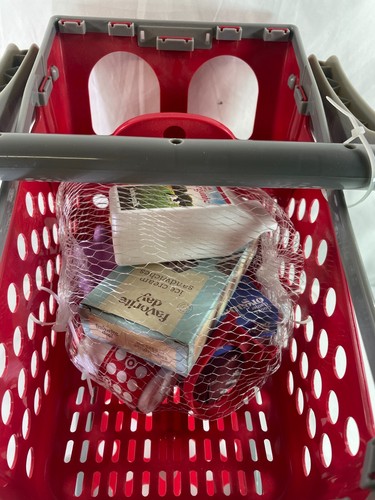 Target Toy Shopping Cart w/ 12 Groceries - Pretend Play Fun for Kids! - Picture 4 of 5