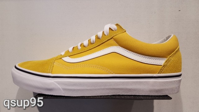 vans old skool suede yellow