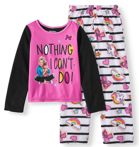 Jojo Siwa para meninas tamanho 8,10 Pijamas Set Cachorrinho bowbow  Unicórnio Lã Média Nova | eBay