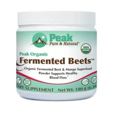 Peak Pure & Natural Peak Organic Fermented Beets - Organic Fermented Beet Pow...