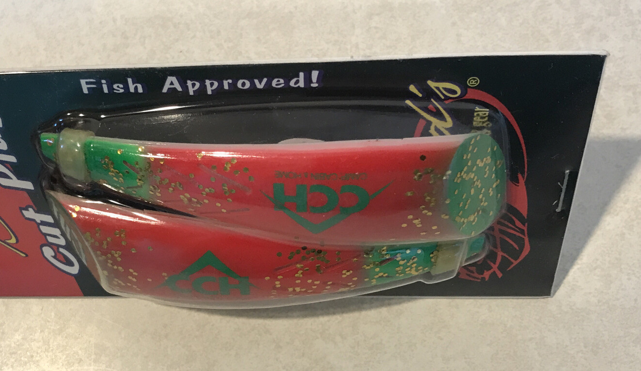 BRADS Super Bait Cut Plug SNAKE BITE FACTORY CUSTOM 2 PACK Salmon Troll