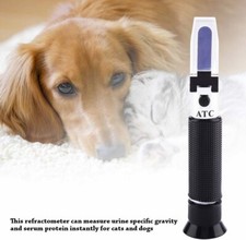 Hunde Katzen Refraktometer Urin Spezifische Schwerkraft Serum Protein Tester