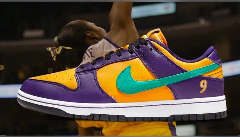 Nike Dunk Low Lisa Leslie Court Violet Femme Taille 9 Homme 7,5 D09581 500