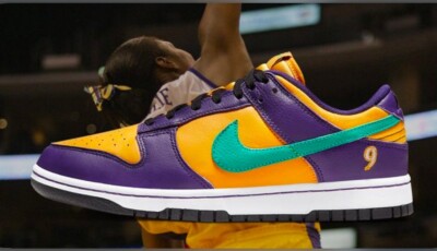 Nike Dunk Low Lisa Leslie Court Purple Woman s Size 9 Mens 7.5 D09581-500