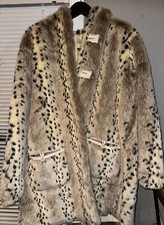 vintage women s leopard fur coat