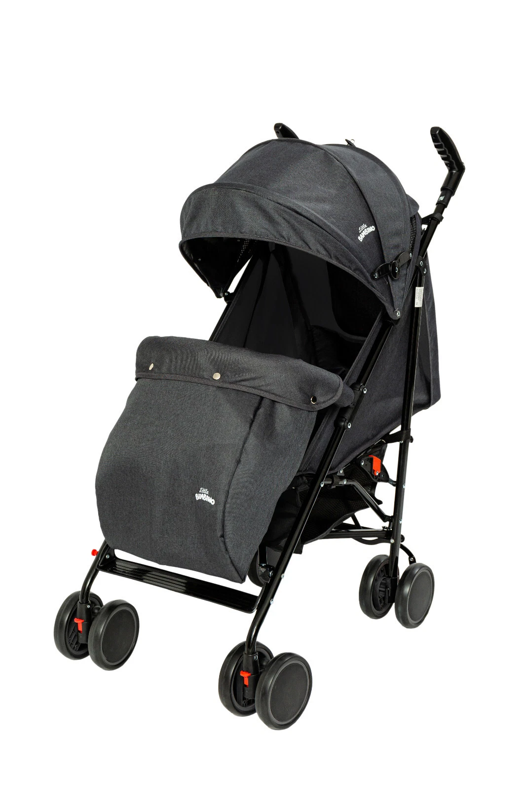 Baby Stroller Pram Foldable Pushchair Buggy Rain Cover Footmuff Dark Grey