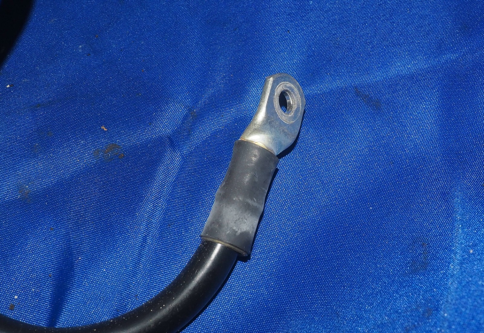 2006-2012 Bentley Flying Spur Sedan Right Side Negative Battery Cable Fuse Box