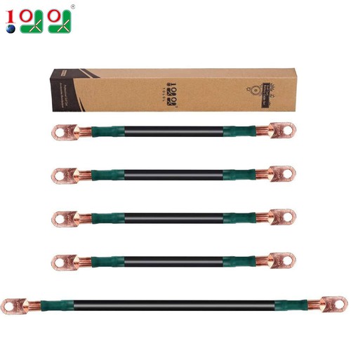 10L0L 5PC Golf Cart Battery Cables for EZGO TXT 36V 48V 1994up 4 Gauge