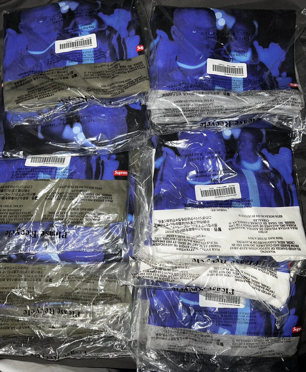 Supreme « America Eats Its Young Tee Nas x DMX M,L,XL à la main